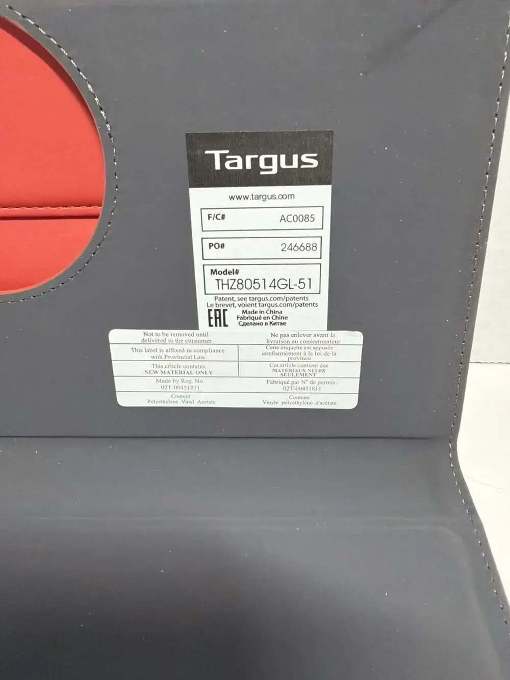 Targus VersaVu Classic 360-Degree Rotating Case for 11-inch iPad Pro, Red